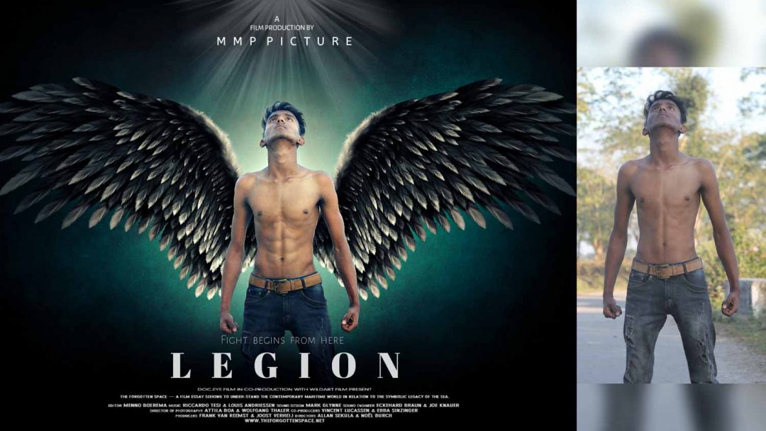 Legion Action Movie Poster Photo Manipulation