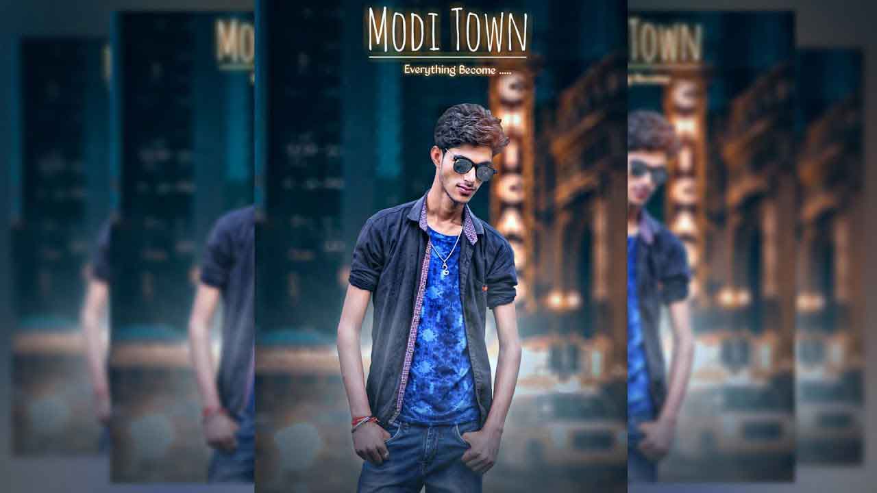 Modi Town Photo Manipulation