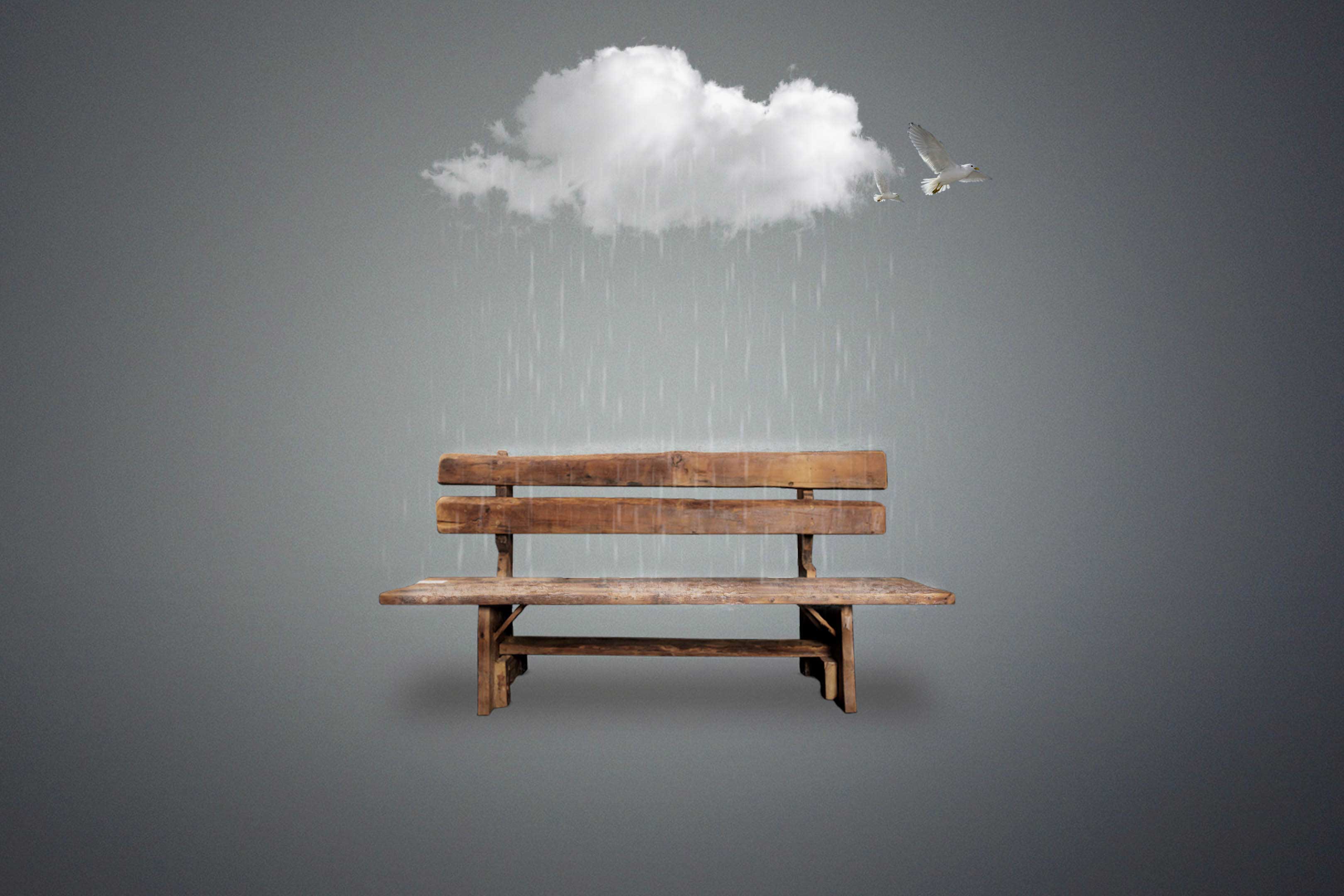 Raining On Table Background Free Stock Image [ Download ]
