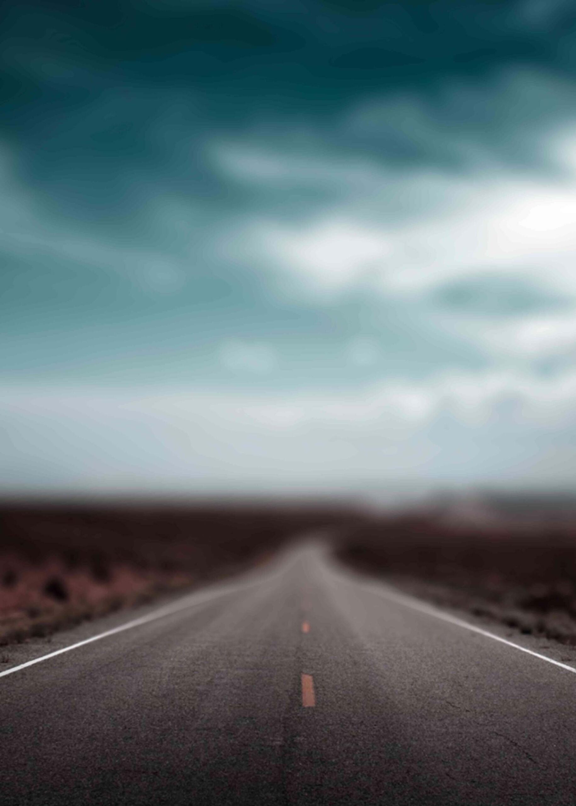 Blur Background With Road and Sky