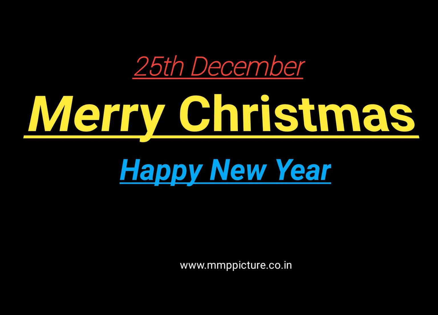 25th December Merry Christmas Happy New Year Quotes