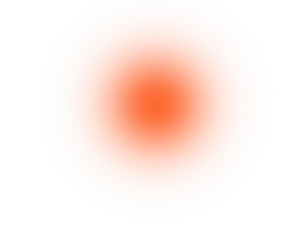 Orange Lens Flare Light PNG Background [ Download ]