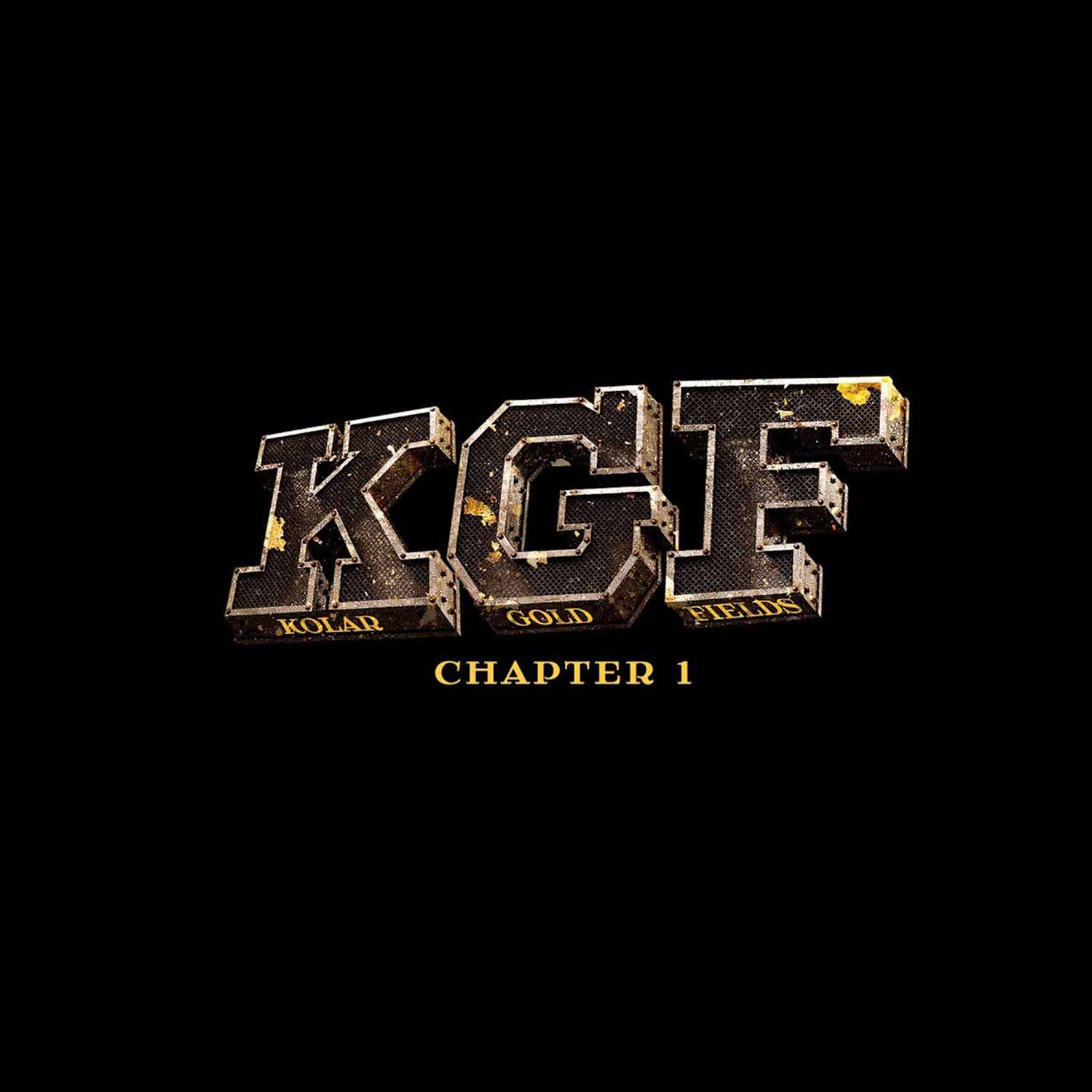 KGF Movie Text PNG Transparent Stylish Font