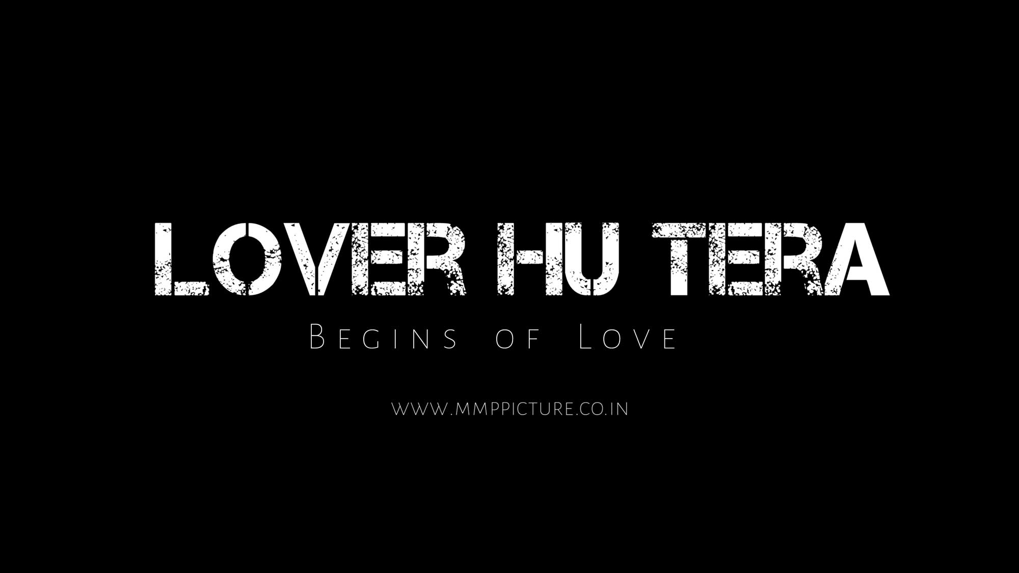 Lover Hu Tera Text PNG