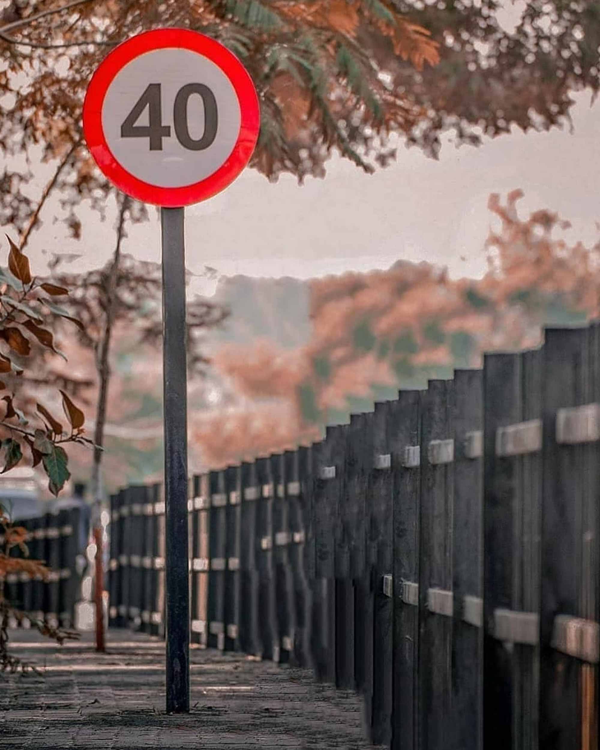 Speed Limit Board PicsArt Background Free Stock Image