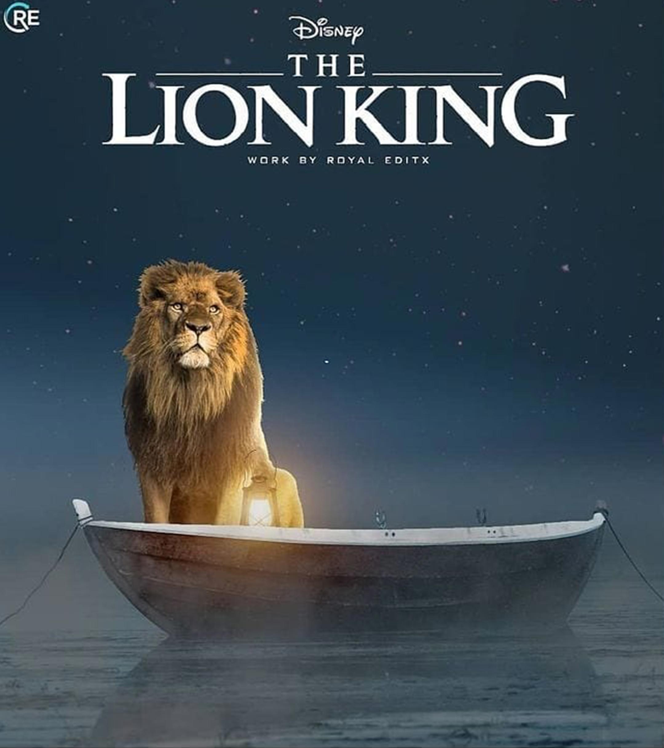 The Lionking Movie PicsArt Background Free Stock Image