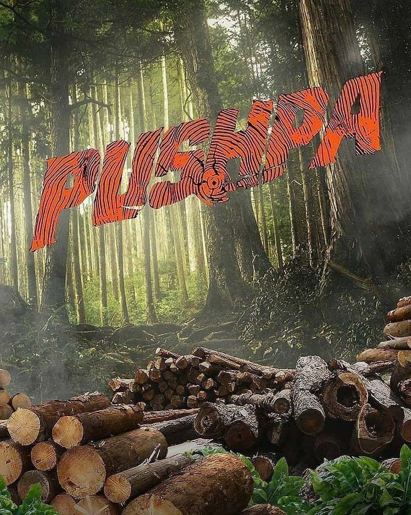 Pushpa Movie Poster PicsArt Background Free Stock Image