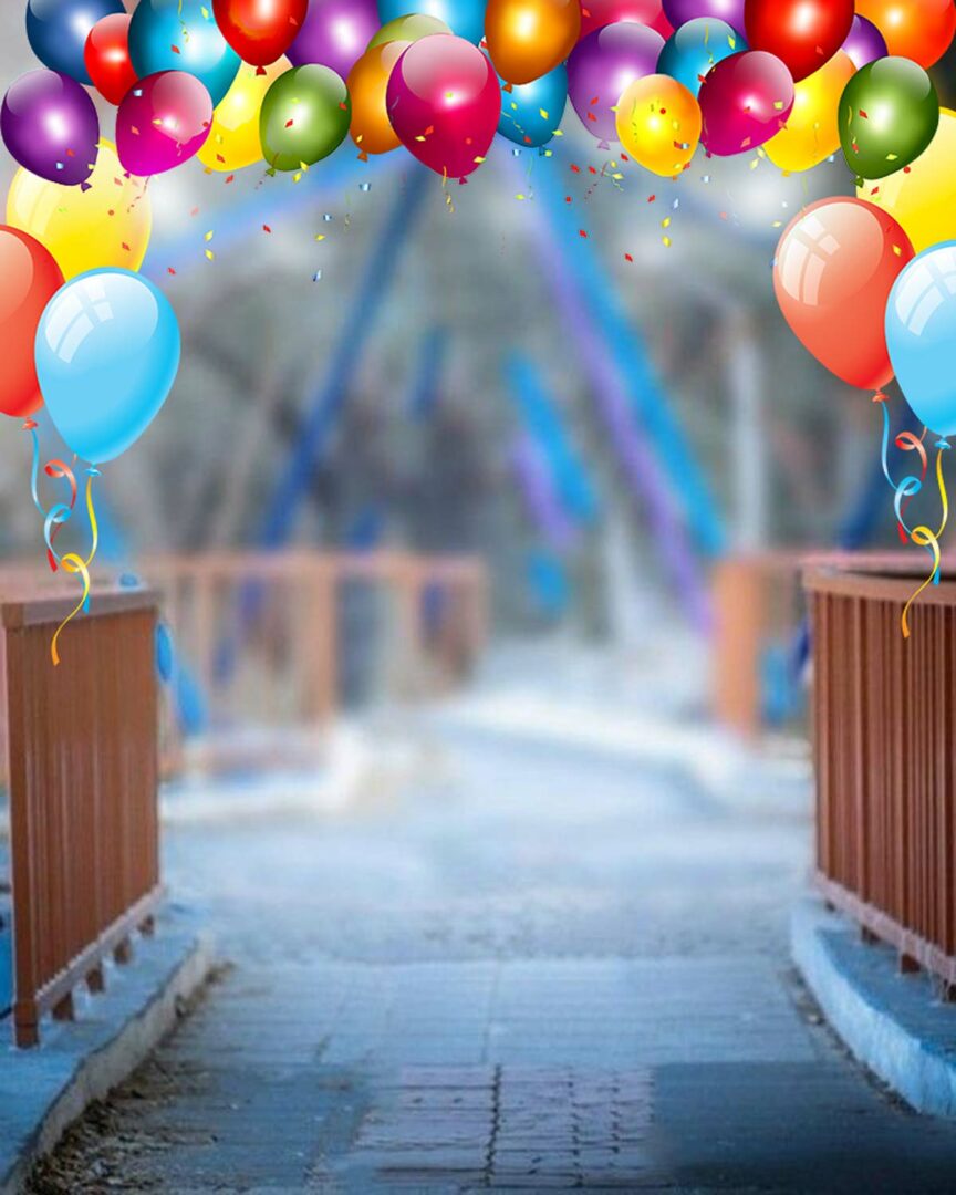 Blur Cool Happy Birthday Background Free Stock Photo