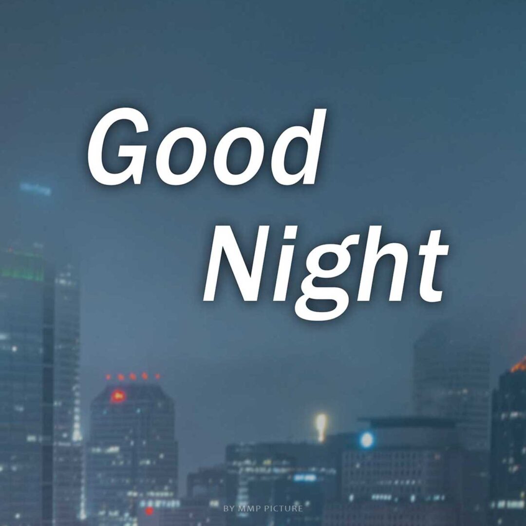 Foggy Night Good Night Image For WhatsApp [ Download ]